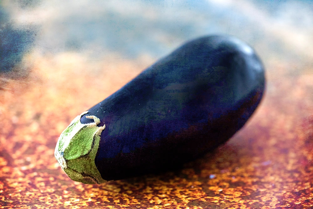 Look for an eggplant that is shiny, smooth and free from blemishes.
