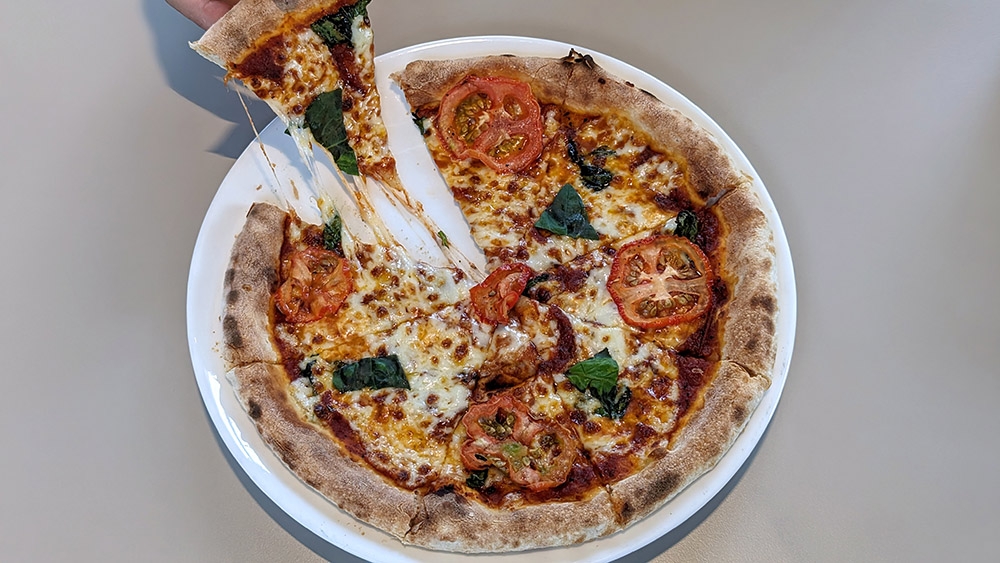 Simple things done right, like the Queen Margherita Pizza, seem to be the ethos of the menu here.