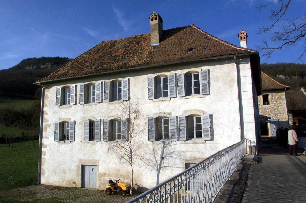 This photograph taken in Izieu on March 16, 2000, shows the Maison D’Izieu Memorial-Museum where 44 Jewish children and their 7 teachers were taken and deported on April 6, 1944 by the Gestapo of Lyon and exterminated in the Auschwitz extermination camps a few days later. — AFP pic