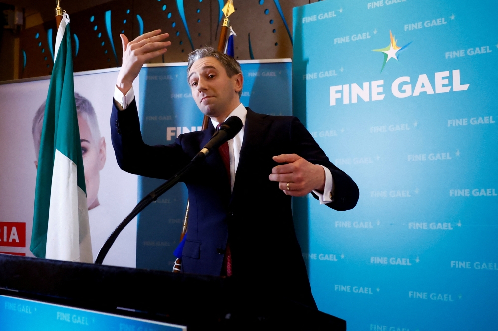 When Simon Harris became Ireland’s prime minister-in-waiting in March, he turned to a favoured platform to express himself: TikTok. — Reuters pic