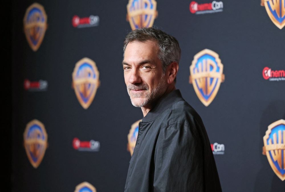 US director, producer and writer Todd Phillips poses during a Warner Bros Pictures photo opp as he arrives to promote ‘Joker: Folie a Deux’ during CinemaCon 2024 at Caesars Palace in Las Vegas, Nevada April 9, 2024. — AFP pic