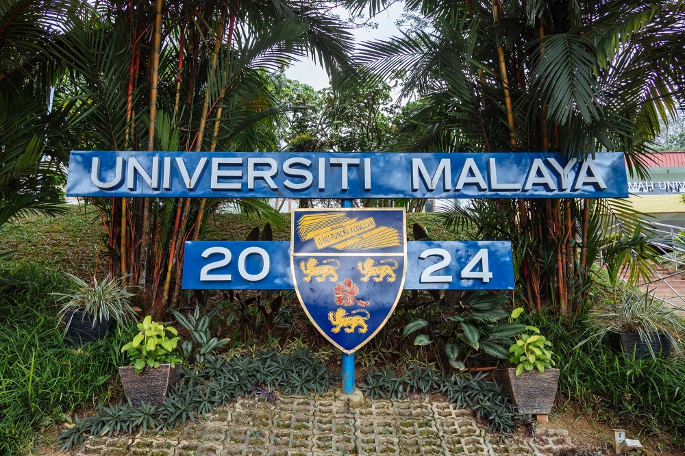 Universiti Malaya (UM) was Malaysia’s most represented institution, with 38 ranked subjects, 21 of which placed in the top 100, including its highest ranked subject entry, library and information management in 27th place. — Picture by Firdaus Latif