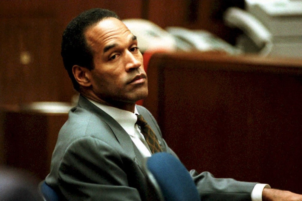 O. J. Simpson sits in Superior Court in Los Angeles on December 8, 1994 during an open court session where Judge Lance Ito denied a media attorney’s request to open court transcripts from a 07 December private meeting involving prospective jurors. Final selection of alternate jurors by attorneys in the double murder case is expected later this afternoon. Simpson has died at the age of 76, his family said on April 11, 2024. — AFP pic