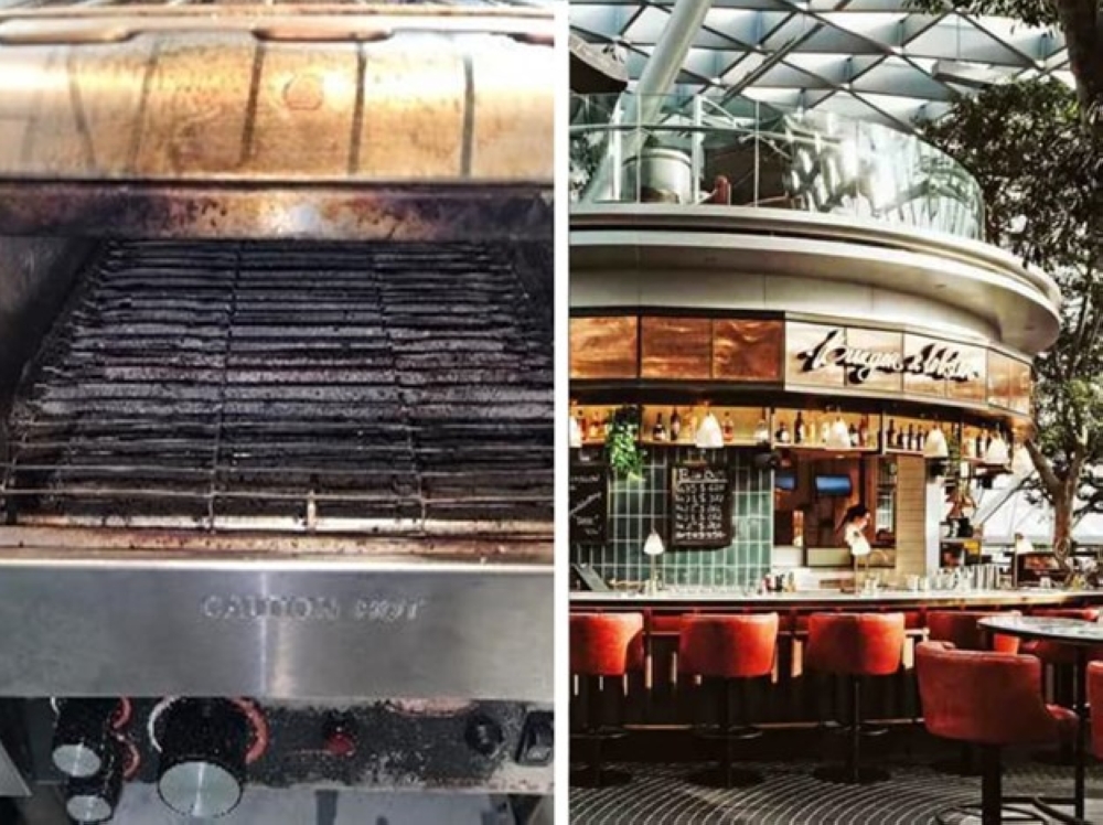 Seafood restaurant Burger & Lobster was today ordered to pay a S$4,000 (RM14,023) fine over three food safety-related violations. — TODAY pic