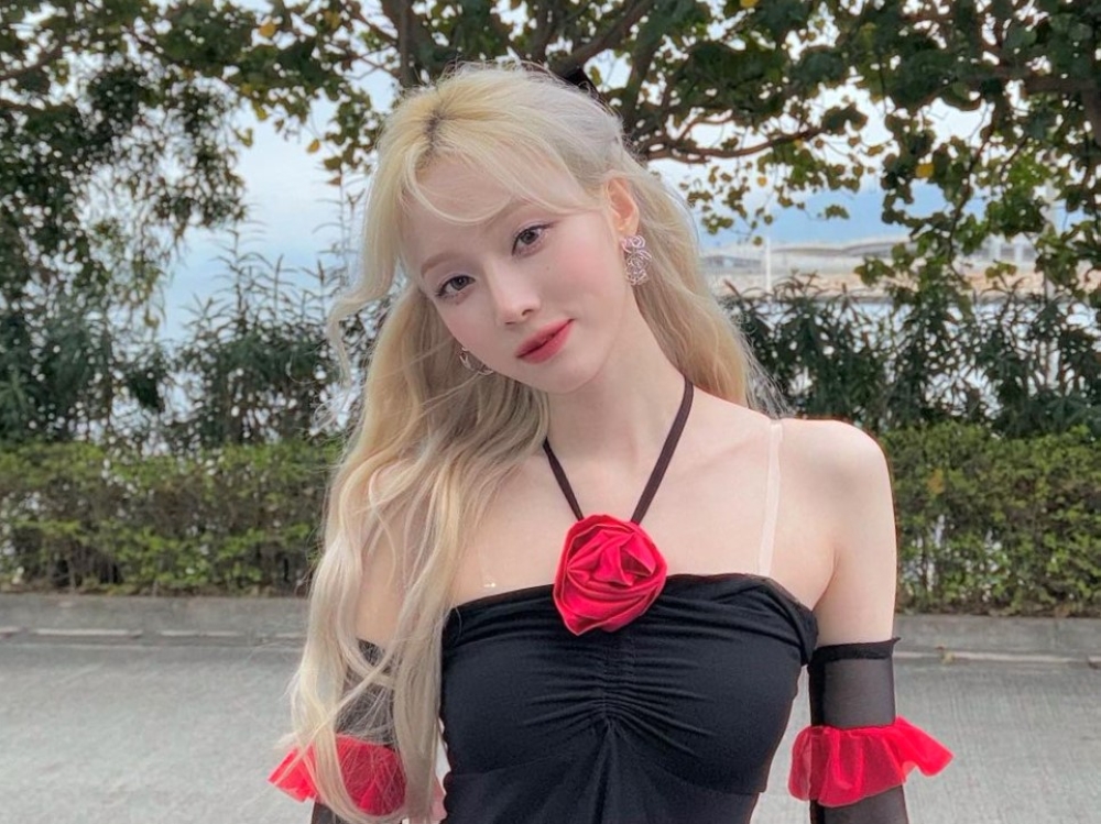 Aespa’s Winter was confirmed to have undergone surgery for pneumothorax and is currently recovering. — Picture via Instagram/imwinter