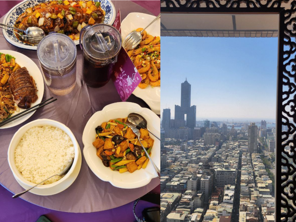 Enjoy a meal with a view at the in house restaurant at Han Hsien International Hotel. — Picture by Arif Zikri
