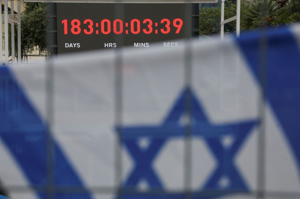  Israel’s war cabinet is due to meet at 3:30pm (8.30pm Malaysian time) to discuss a response to the drone and missile attack launched by Iran. — Reuters pic