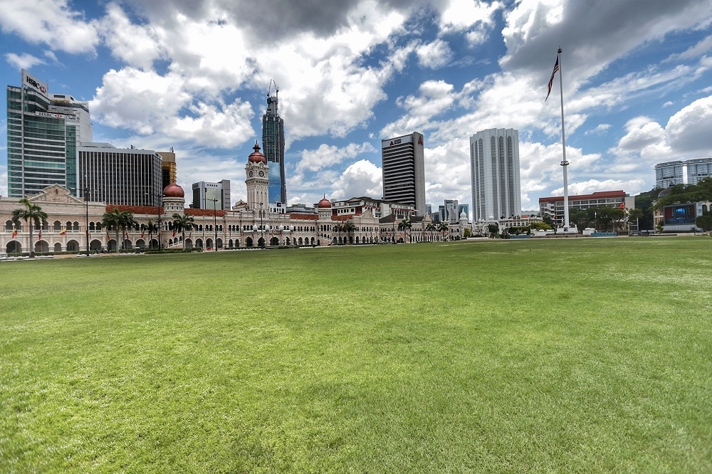 A public space, such as Dataran Merdeka, is owned by the Kuala Lumpur City Hall (DBKL) and holding rallies in a place owned by DBKL would require its consent beforehand. — Picture by Ahmad Zamzahuri