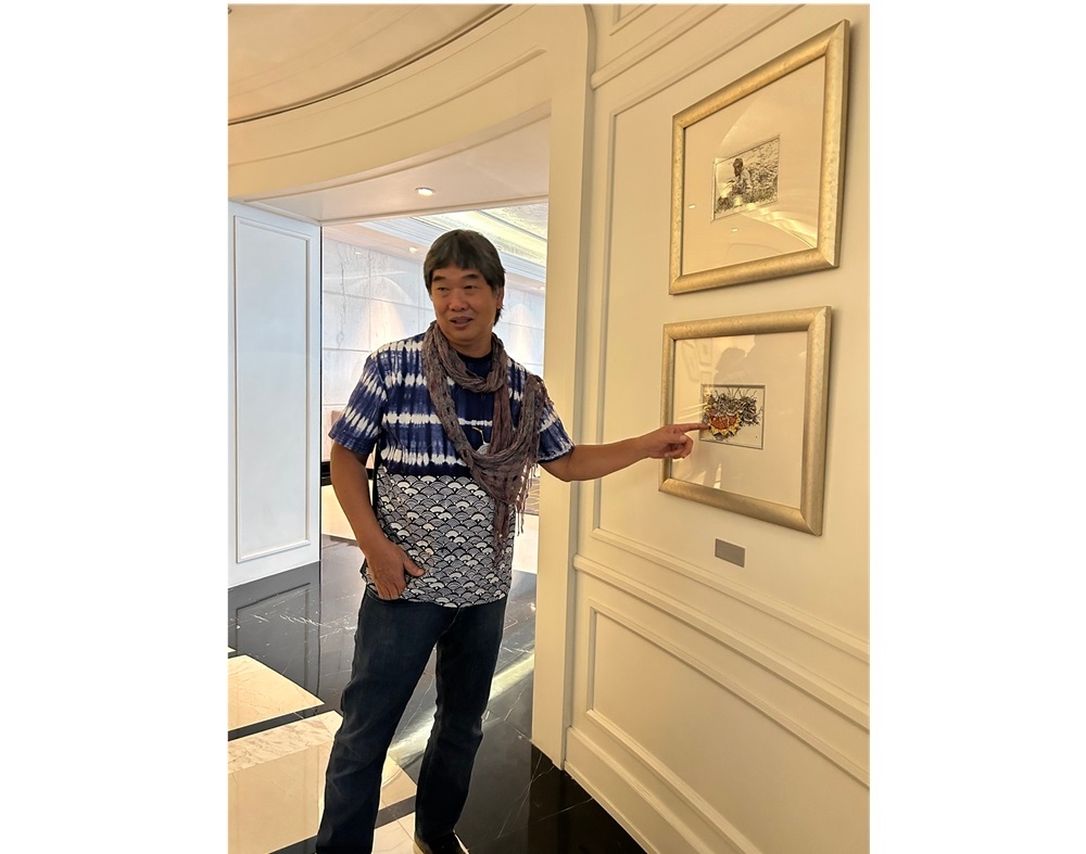 Chang gave insight into his artworks and creations, and the inspirations behind them at ‘A Narrative with Chang Fee Ming’. — Picture by William KC Kee