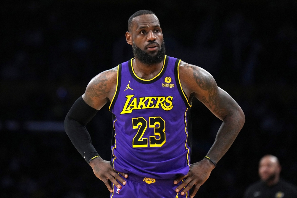 James, a four-time NBA Most Valuable Player and four-time NBA champion, has been the top star in an older generation of talent that includes Golden State’s Stephen Curry and Phoenix’s Kevin Durant. ― Kirby Lee-USA TODAY Sports via Reuters