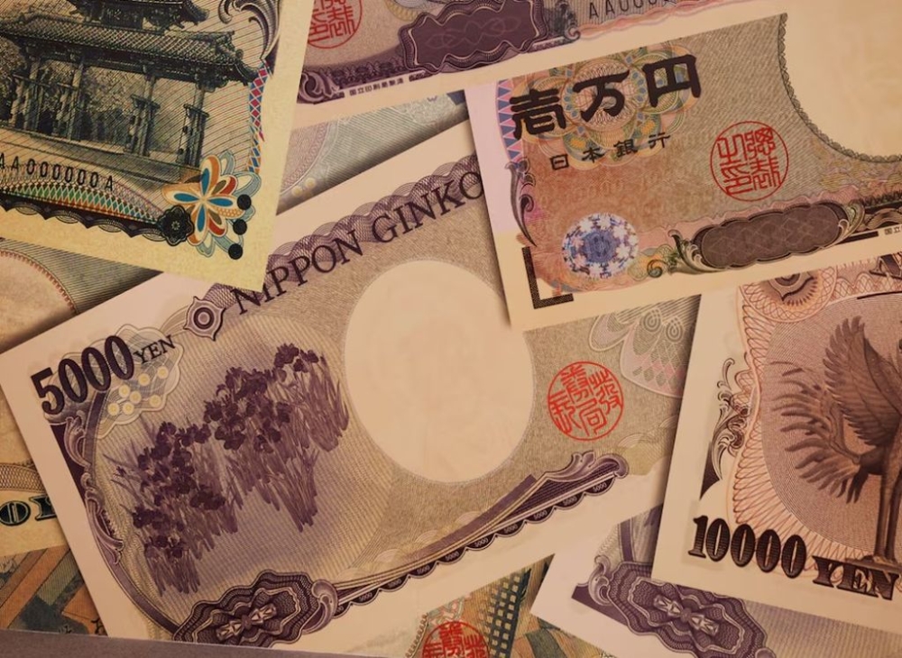 The yen has fallen to a 34-year low against the dollar as a string of above-forecast US inflation and jobs data sees investors re-evaluate their outlook for when the Federal Reserve will cut interest rates, while the Bank of Japan keeps monetary policy loose. — Reuters pic