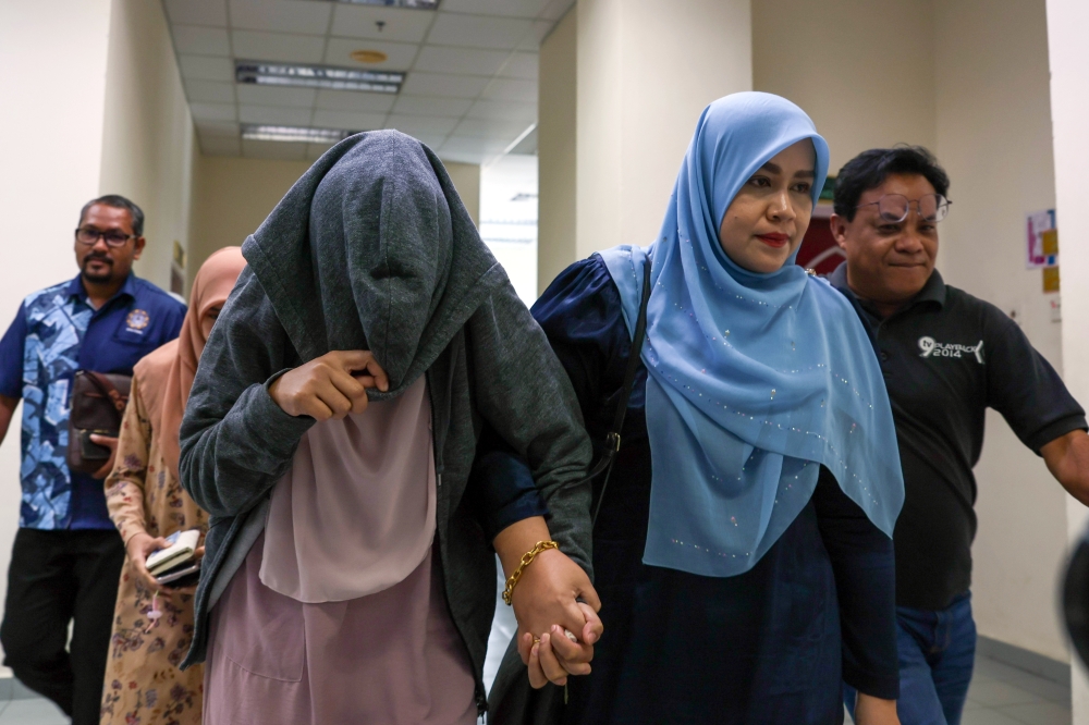 Nurfifi Amira Nawi, 37, who pleaded guilty to the offence, was sentenced to six strokes of the cane and a fine of RM4,000, in default eight months in jail. — Bernama pic 