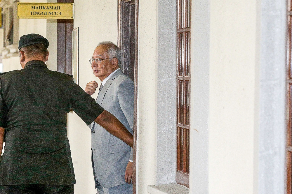 SRC International is currently seeking a declaration from the court that Datuk Seri Najib Razak is liable to account for the company’s losses due to his breach of duties and trust. — Picture by Sayuti Zainudin  