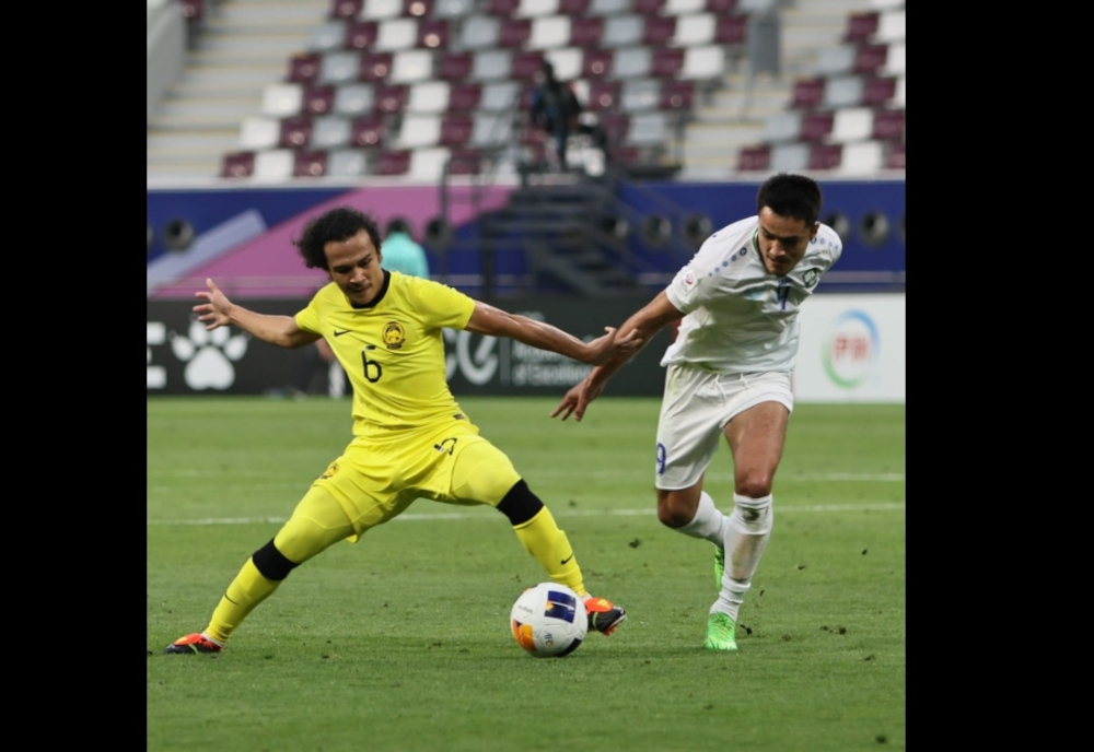 The defeat means Malaysia will now have to get something from their match against Vietnam at the same venue on April 20 before they face Kuwait in their final group match at the Al Janoub Stadium in Al Wakrah on April 23. — Picture from Facebook/FAM 