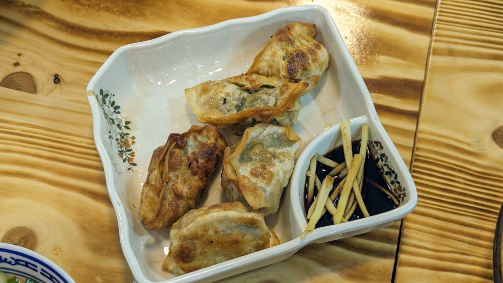Handmade fried dumplings are a great snack.
