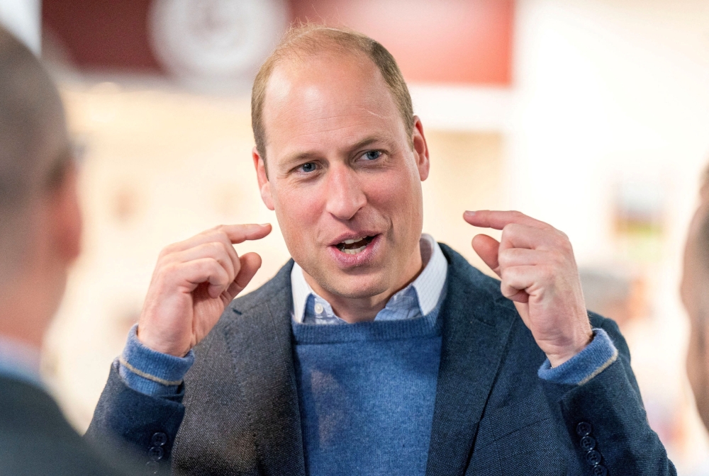 Britain’s Prince William will return to public duties today for the first time since his wife Kate revealed she was undergoing preventative chemotherapy for cancer. — Reuters pic