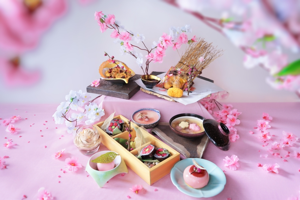 The hotel’s Hanami Festival dining collection is inspired by the sublime season of the blooming cherry blossoms. — Picture courtesy of InterContinental Kuala Lumpur