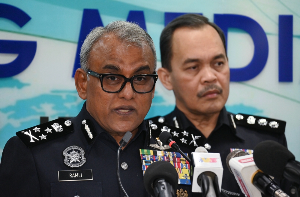 Bukit Aman Commercial Crime Investigation Department (CCID) director Datuk Seri Ramli Mohamed Yoosuf said total losses were lower compared to the same period in 2023, which recorded 1,465 cases with losses of over RM56.7 million. — Bernama pic 