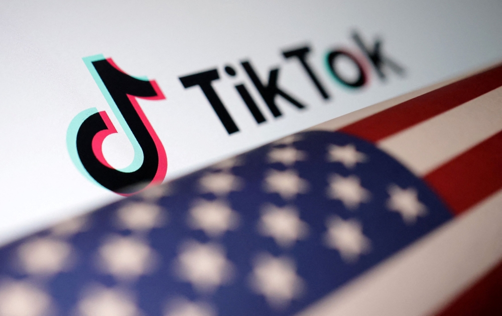 Elon Musk says TikTok should not be banned in the USA, even though such a ban may benefit the X platform. — Reuters pic