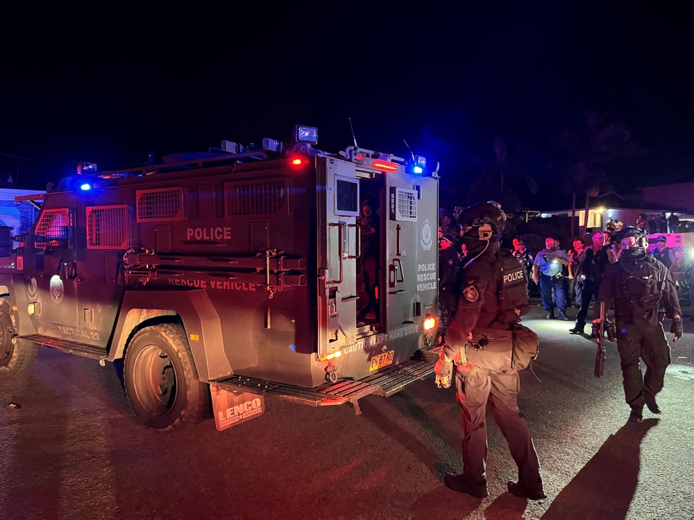 Police tactical team works at the scene following a stabbing at Christ The Good Shepherd Church in the suburb of Wakeley in Sydney, Australia April 15, 2024. ― Reuters pic