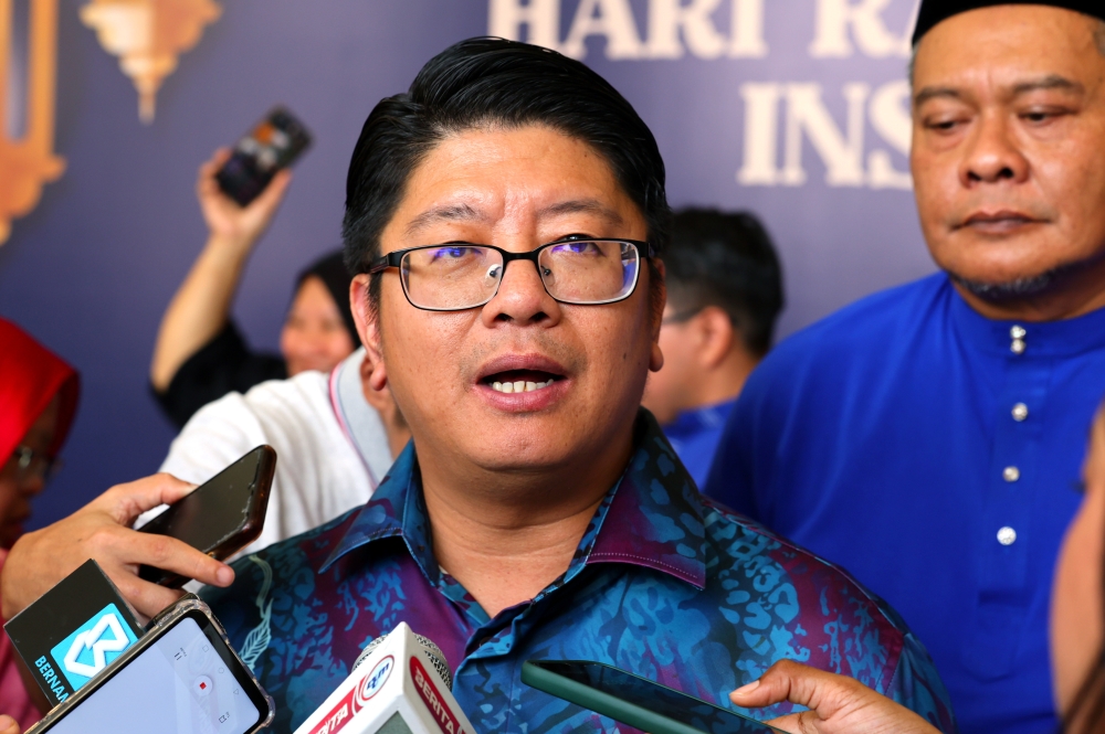 Entrepreneur Development and Cooperatives Minister Datuk Ewon Benedick said the ministry has allocated RM100 million to finance cooperatives involved in the agro-food sector. — Bernama pic