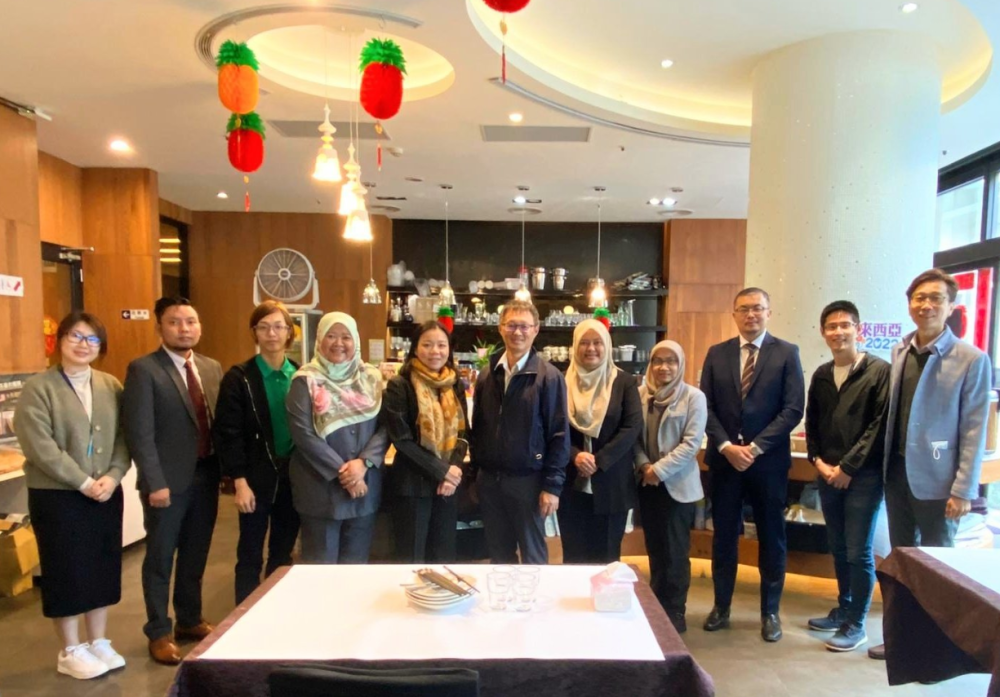 Malaysian Friendship and Trade Centre in Taipei’s meeting with KS Pua, February 23, 2023. — Picture courtesy of Malaysian Friendship and Trade Centre in Taipei