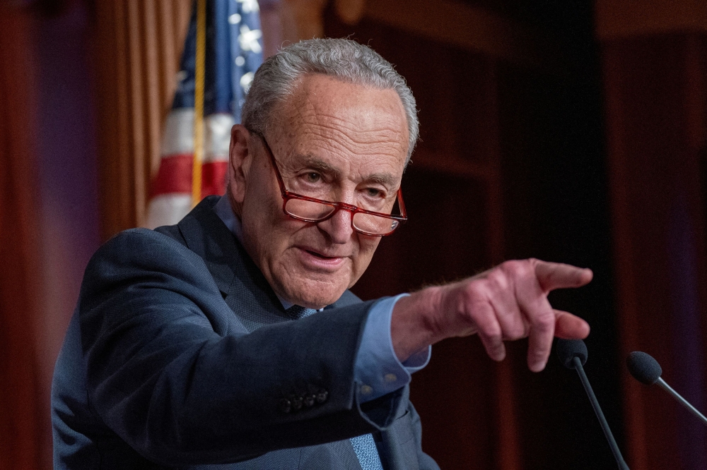 Top Senate Democrat Chuck Schumer, whose party narrowly controls the chamber, said Saturday ‘the finish line is now in sight’ for the assistance package, and that an agreement had been ‘locked in’ for a vote today. — Reuters pic