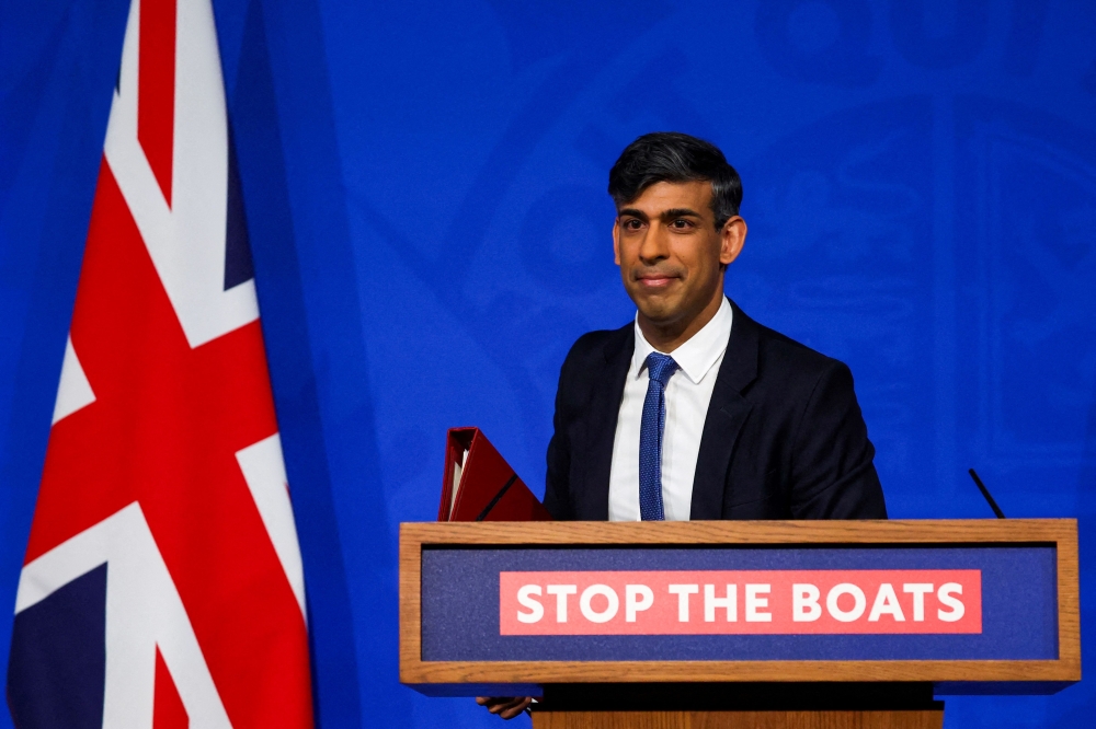 Hardliners in Rishi Sunak’s ruling Conservative party wanted the legislation to go even further by overriding the entire UK Human Rights Act, the European Convention on Human Rights (ECHR), the UN refugee convention and all other international law.