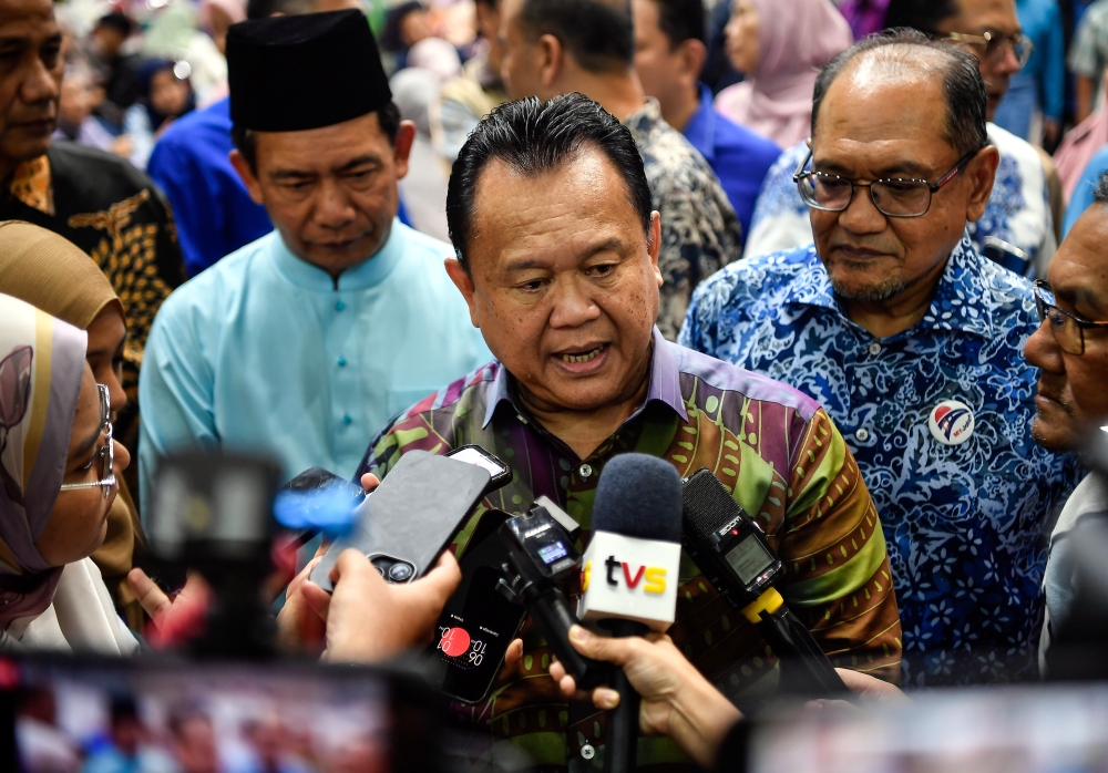 Datuk Seri Alexander Nanta Linggi said Malaysia is seeing a sharp increase in its ageing population. — Bernama pic