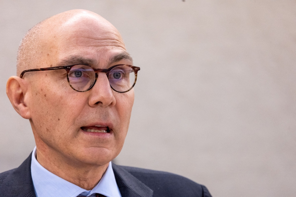 United Nations High Commissioner for Human Rights Volker Turk said he had been horrified by the reported mass grave discoveries and the hospitals’ destruction, — Reuters file pic