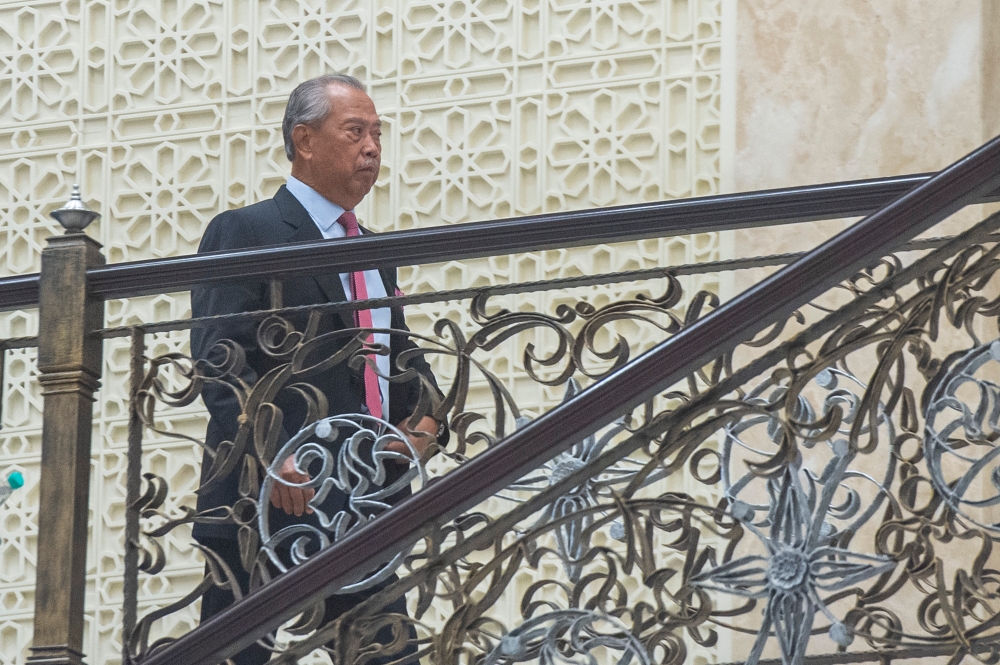 On March 27, Muhyiddin filed an application seeking the court to set aside the Court of Appeal’s previous decision to reinstate the four charges against him which the High Court previously struck out. ― Picture by Shafwan Zaidon