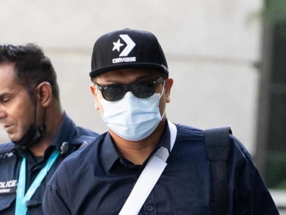 Muhammad Syafie Ismail arriving at the State Courts on April 25, 2024. — TODAY pic