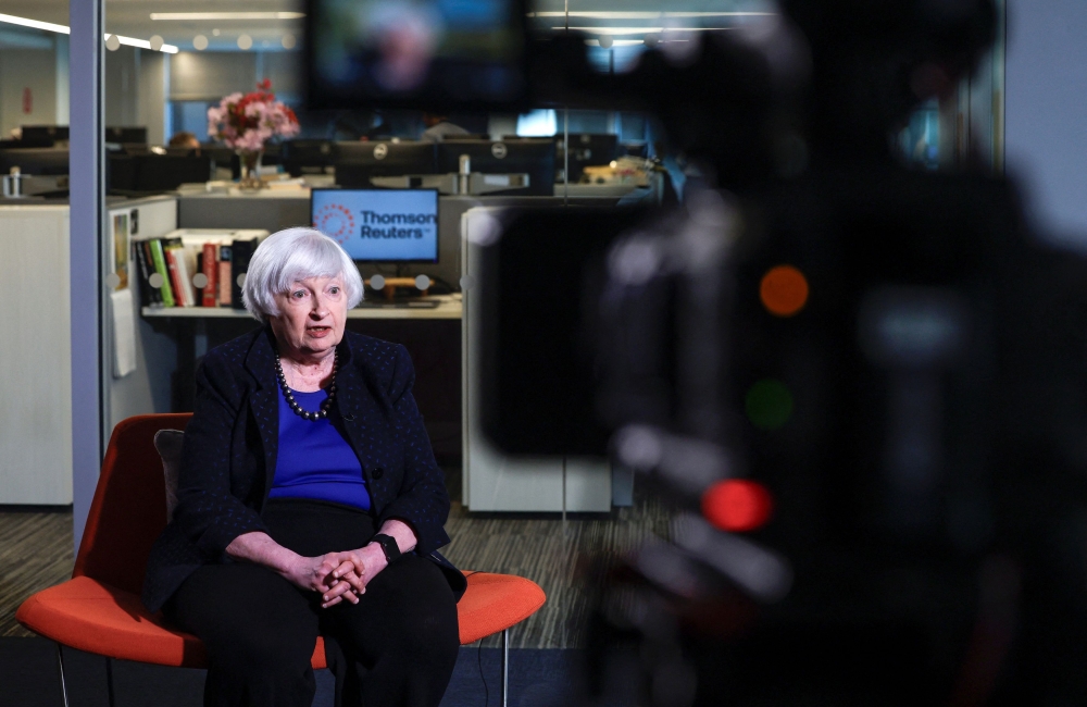 US Treasury Secretary Yellen says currency intervention acceptable only ...