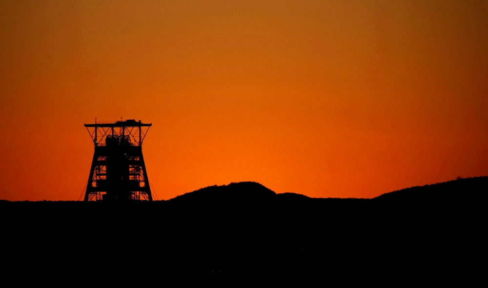 A pit head is seen at the Tumela platinum mine, an Anglo-American open pit mine located in Thabazimbi, Limpopo Province, South Africa June 9, 2016. — Reuters pic  