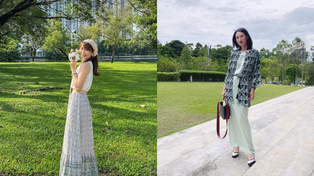 Women can consider lightweight dresses for a graceful summer look. — Pictures via Instagram/anneystee and /stilettoesdiva