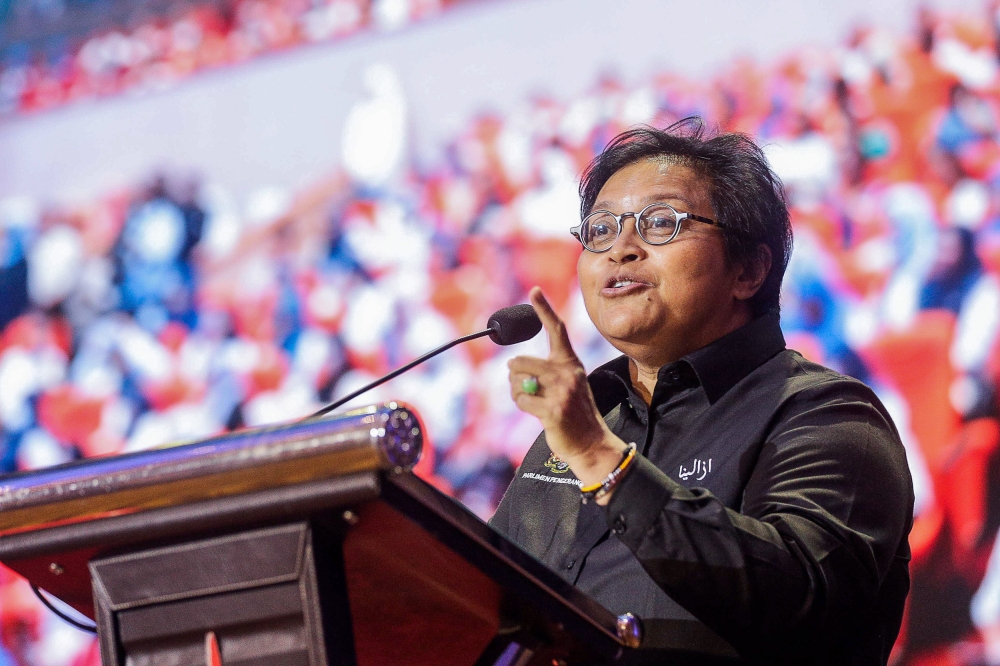 Minister in the Prime Minister's Department (Law and Institutional Reform) Datuk Seri Azalina Othman Said says the government is poised to establish a roadmap aimed at enhancing legal protection for children nationwide, irrespective of citizenship status. ― Picture by Sayuti Zainudin