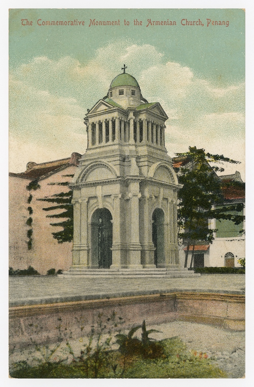 The Armenian Monument circa 1910. — Postcard image courtesy of Marcus Langdon
