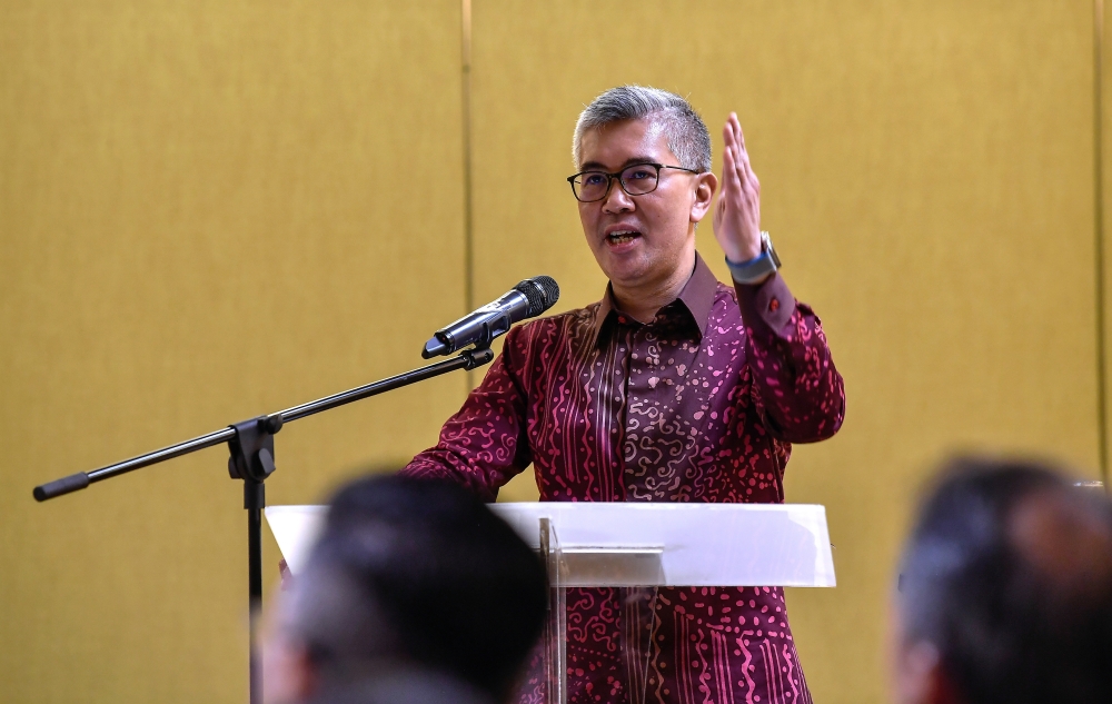 Investment, Trade and Industry Minister Datuk Seri Tengku Zafrul Abdul Aziz said Malaysia believes there is a need to revisit commitments to sustainable development, efficient global resources and fair and balanced trade among countries. — Bernama pic