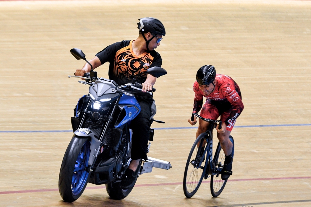 Among the athletes who will carry the nation’s challenge to the Olympics this time are track cyclists Datuk Mohd Azizulhasni Awang (pic), Muhammad Shah Firdaus Sahrom, and Nurul Izzah Izzati Mohd Asri who will compete in the keirin and sprint events, as well as Nur Aisyah Mohd Zubir (highway cyclist). — Bernama pic