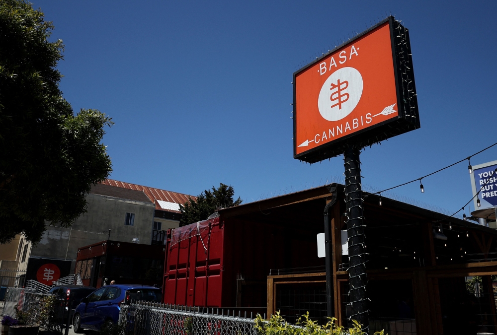 US President Joe Biden’s administration is set to reclassify marijuana as a less dangerous drug, a source said yesterday — a historic shift that would bring federal policy more in line with public opinion. — AFP pic