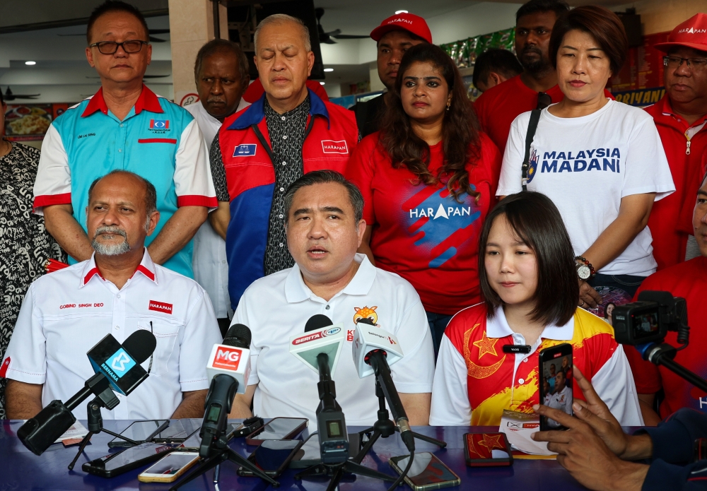 DAP secretary-general Anthony Loke said P. Ramasamy’s move is believed to have been made after his name was dropped in the Penang state election August last year. — Bernama pic 