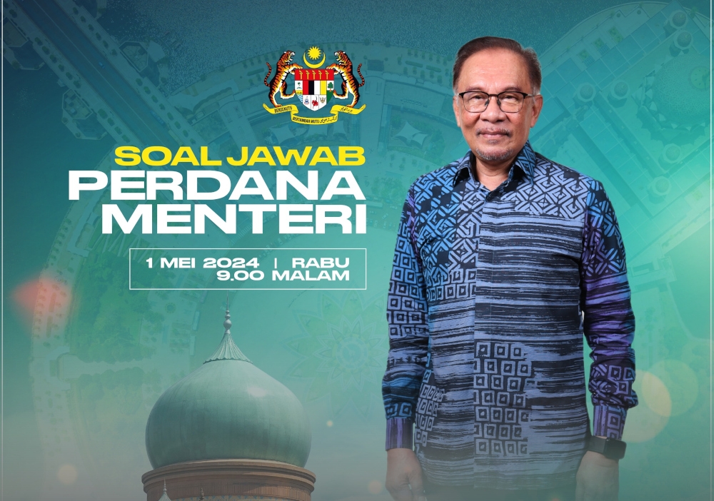In the special interview in conjunction with Labour Day, Prime Minister Datuk Seri Anwar Ibrahim will elaborate on the over 13 per cent salary increase he announced in his address at the 2024 Labour Day celebration this morning. — Picture from X/Bernama 