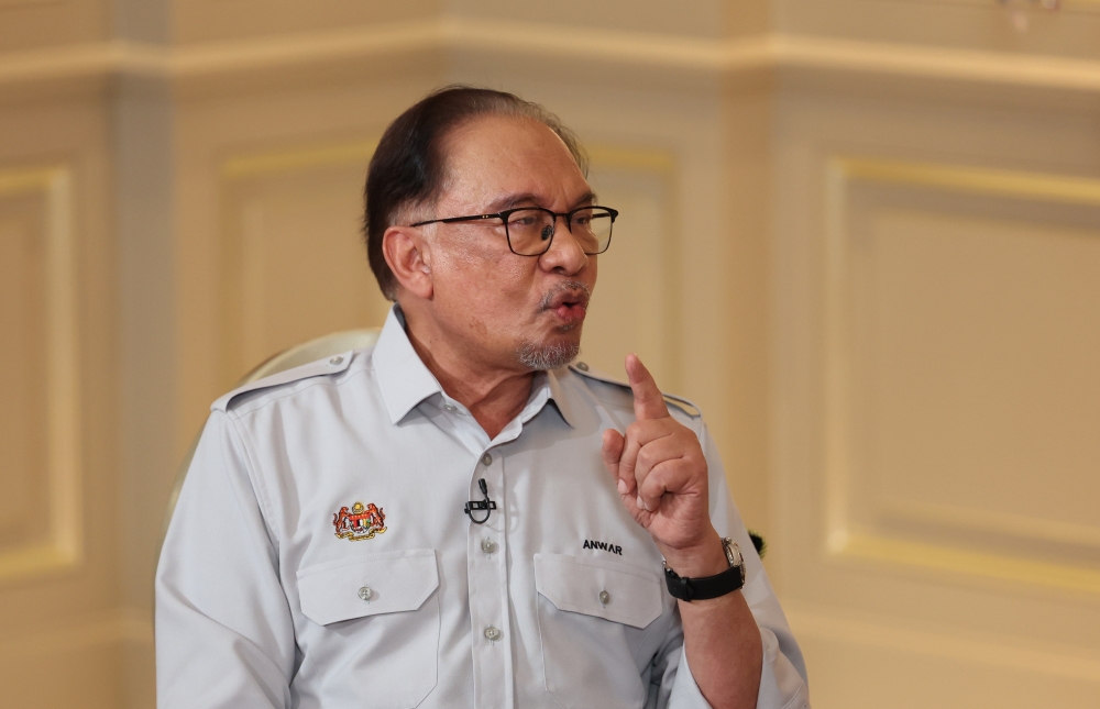 Prime Minister Datuk Seri Anwar Ibrahim said various initiatives have always been implemented to empower the Indian community. — Bernama pic  