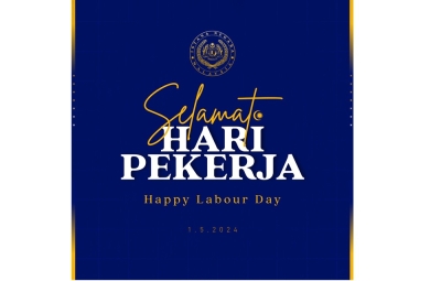 Agong and Permaisuri extend Labour Day wishes