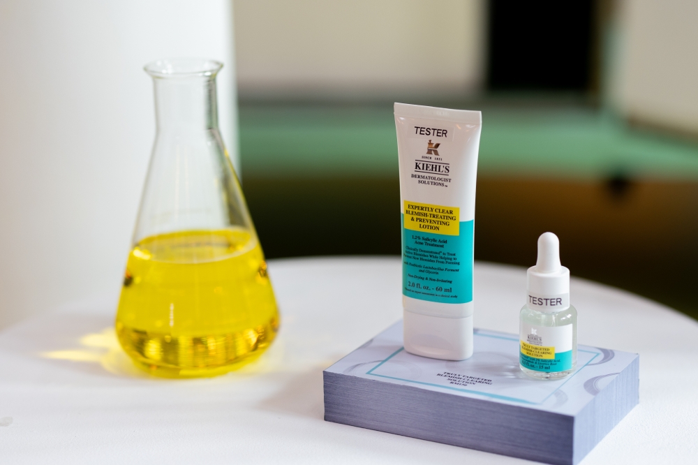 The Blemish Collection is designed to target blemishes and prevent future breakouts. — Picture courtesy of Kiehl’s