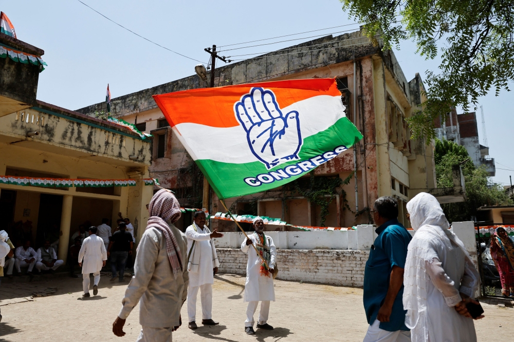 India’s main opposition Congress party said today that Rahul Gandhi, the face of the party and its former president, will contest general elections from the family bastion seat of Raebareli in north India as well. — Reuters pic