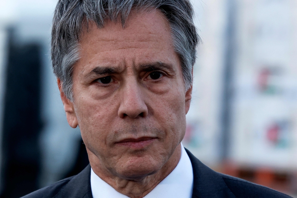 US Secretary of State Antony Blinken says accepting a ceasefire deal with Israel should be a ‘no-brainer’ for Hamas. ― AFP pic