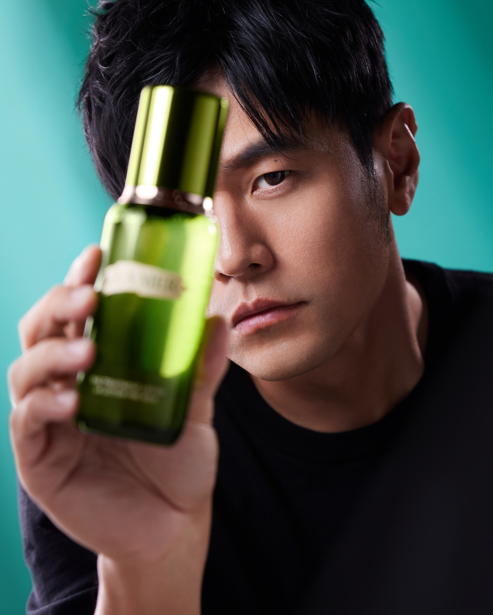 In his first campaign for the brand, Chou is seen with The Treatment Lotion. — Picture courtesy of La Mer