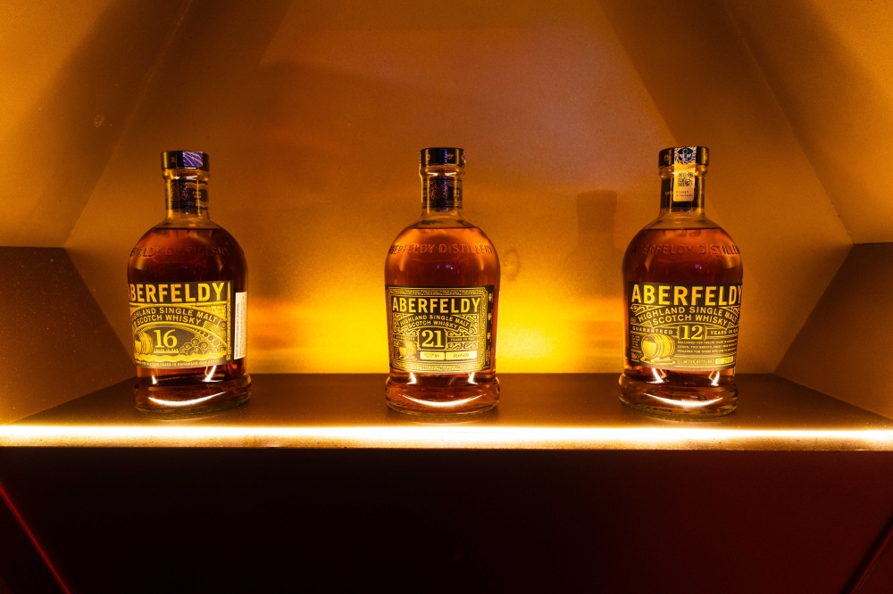 Aberfeldy Single Malt Whisky is masterfully created from Scottish malted barley and longer fermentation time. — Picture courtesy of Aberfeldy
