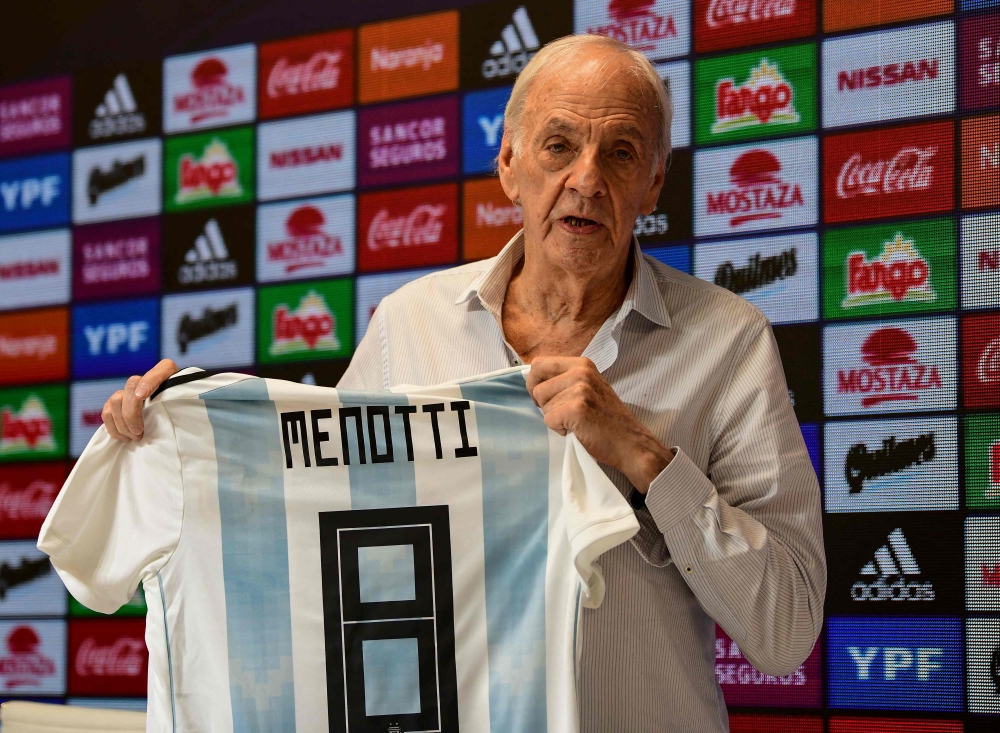 Argentine former football player Cesar Menotti, Argentina's 1978 World Cup winning coach, died at 85, announced the Argentine Football Association on May 5, 2024. — AFP pic